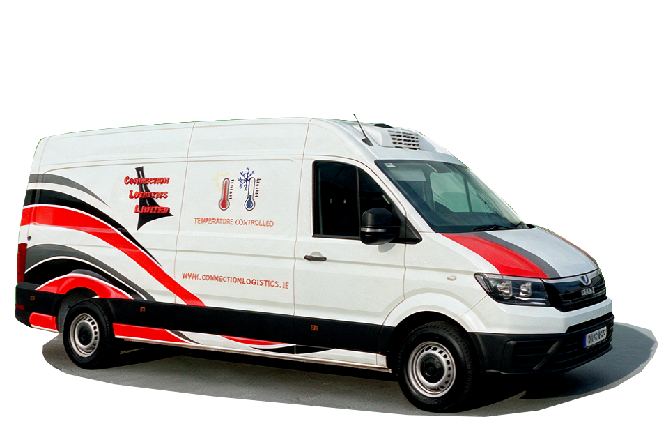 Connection Logistics temperature-controlled refrigerated van